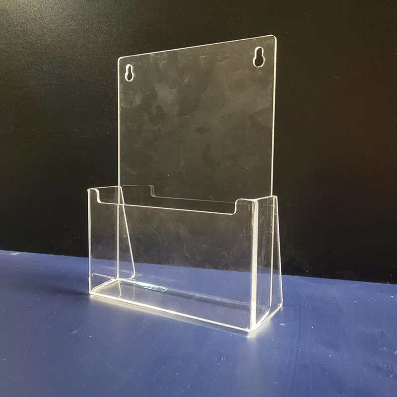 kieszeń na materiały marketingowe z plexi