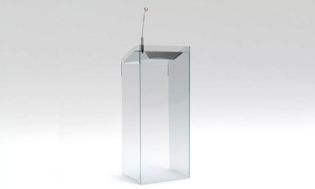 przykład mebli wykonanych z plexi