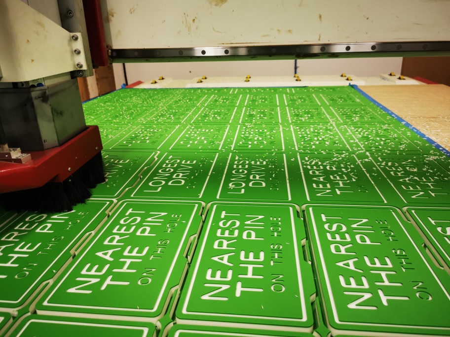 zielone tabliczki z polietylenu