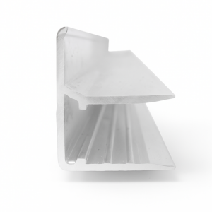 Profil aluminiowy zamykający F 6mm