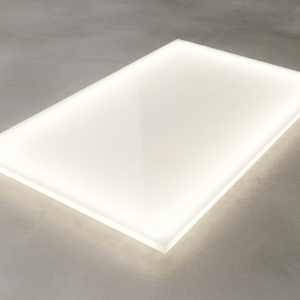 Płyty plexi do podświetleń LED mleczna / opal 3mm - 205x305cm