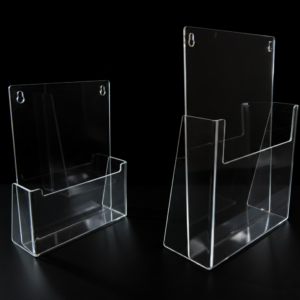Kieszeń stojąca z plexi na zamówienie